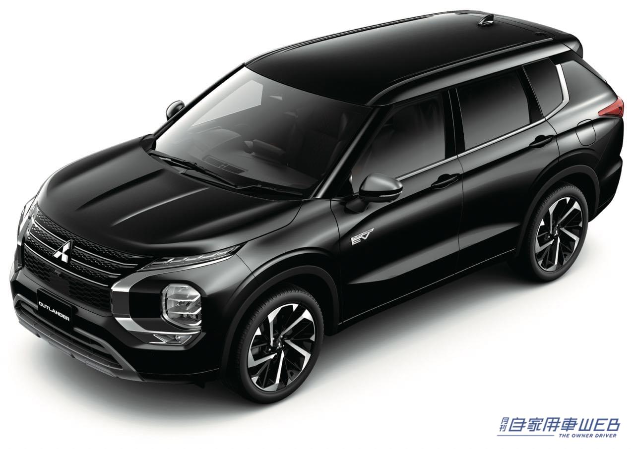 |三菱自動車『アウトランダー』がPHEVカテゴリーで2022年度上期の国内販売No.1を獲得、8割を占めている大人気グレードとは!?