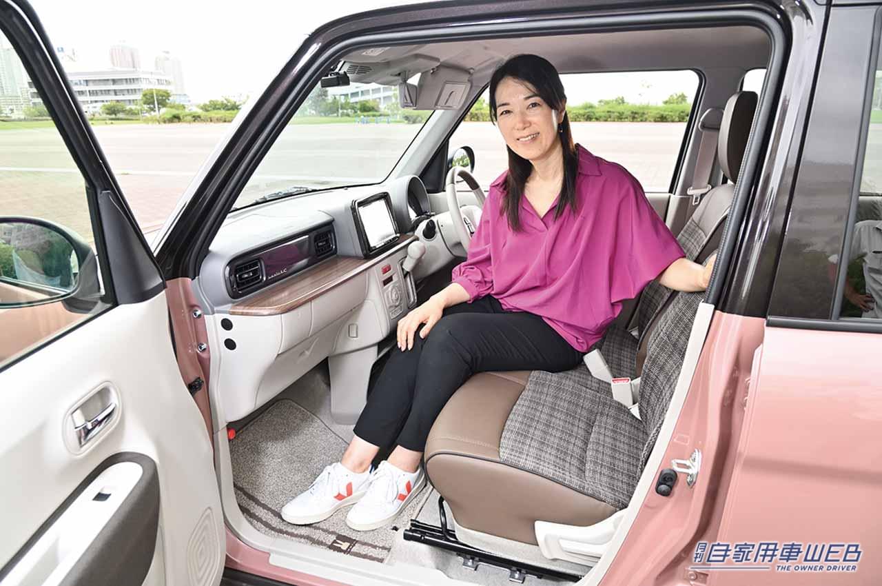 |まるも亜希子の「家族のクルマ選び!」明るいキャビンは家族のお出かけにもぴったり!【スズキ アルトラパン】