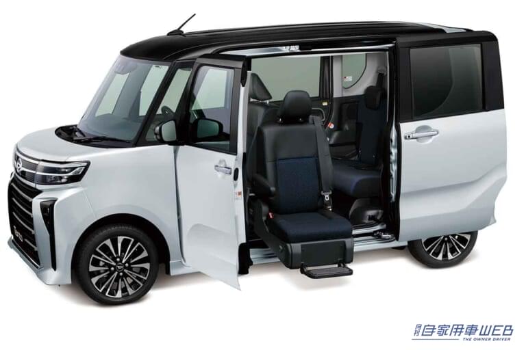 ウェルカムシートリフト カスタムRS|2021年一番売れた福祉車両「タント(フレンドシップシリーズ)」が改良されて登場!