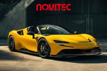 最高速度は時速340km! 現代のスーパースポーツカー「Ferrari SF90 Spider NOVITEC バージョン」