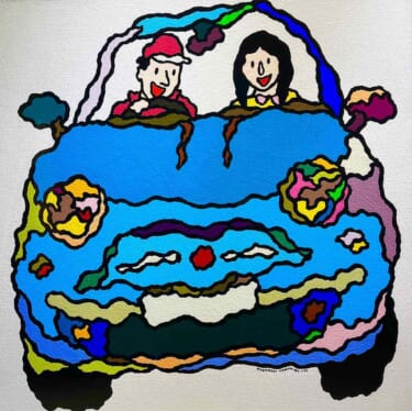 乗り物絵師轟 友宏 作品展を大丸心斎橋店で開催!日曜日は本人も来場予定