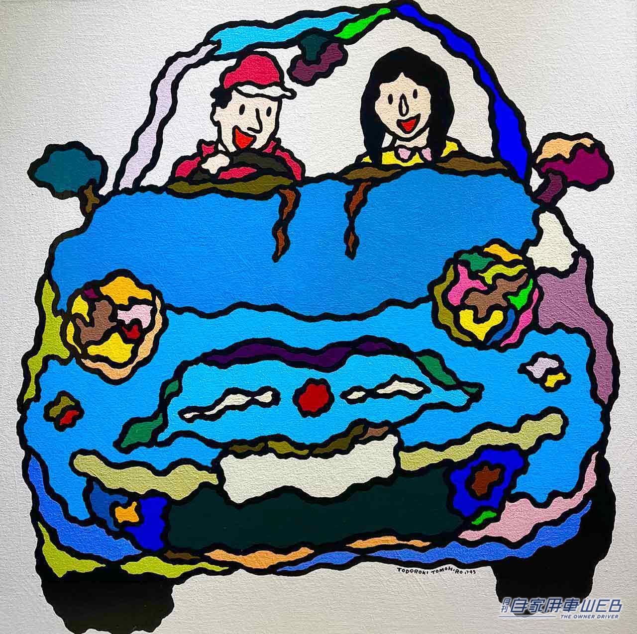 |乗り物絵師轟 友宏 作品展を大丸心斎橋店で開催!日曜日は本人も来場予定