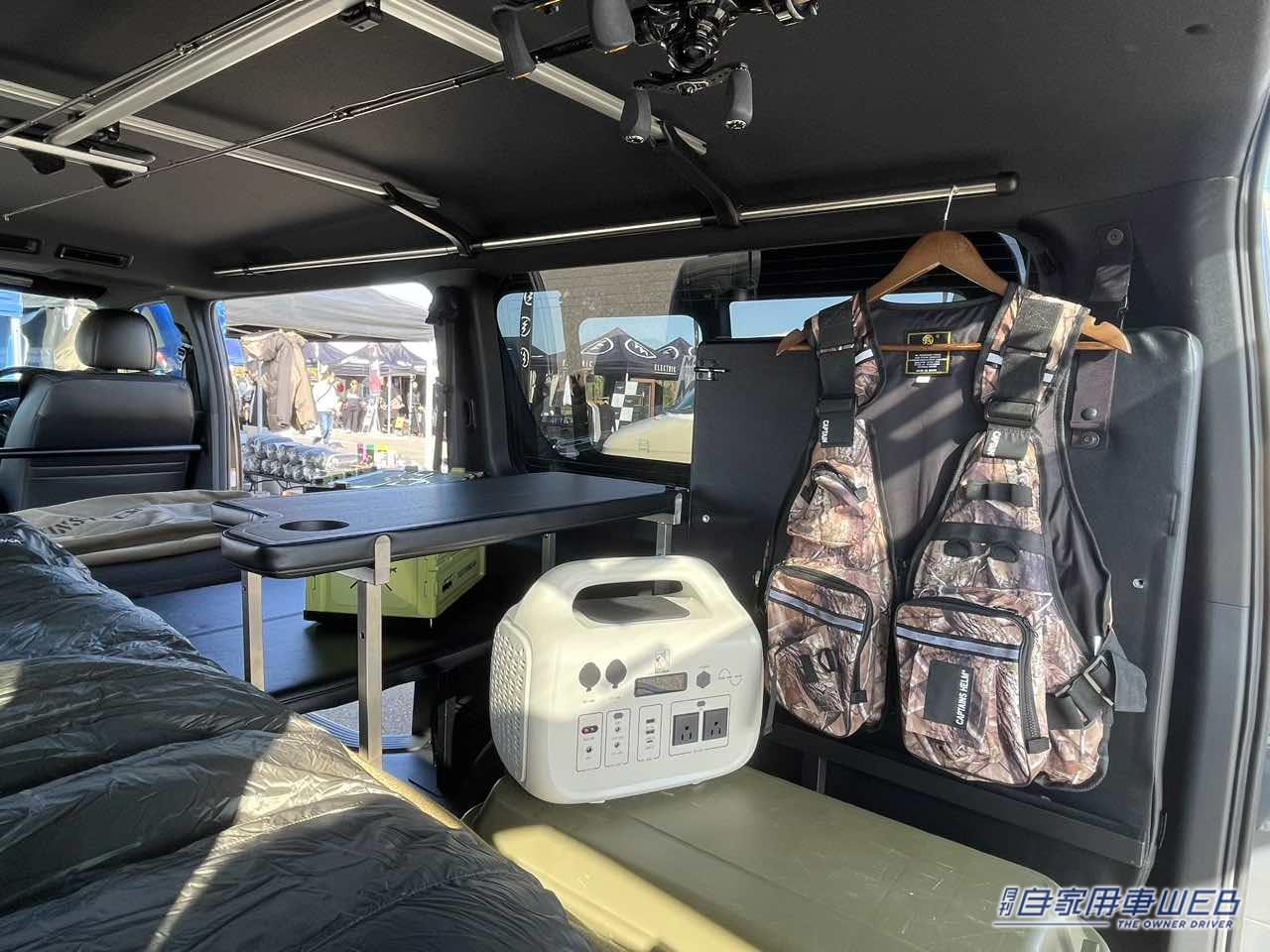 |街乗りでも超イケてる! FLEXの釣り専用ハイエース「FLEX FISHING VAN」は釣り人目線で見ても超実戦仕様!