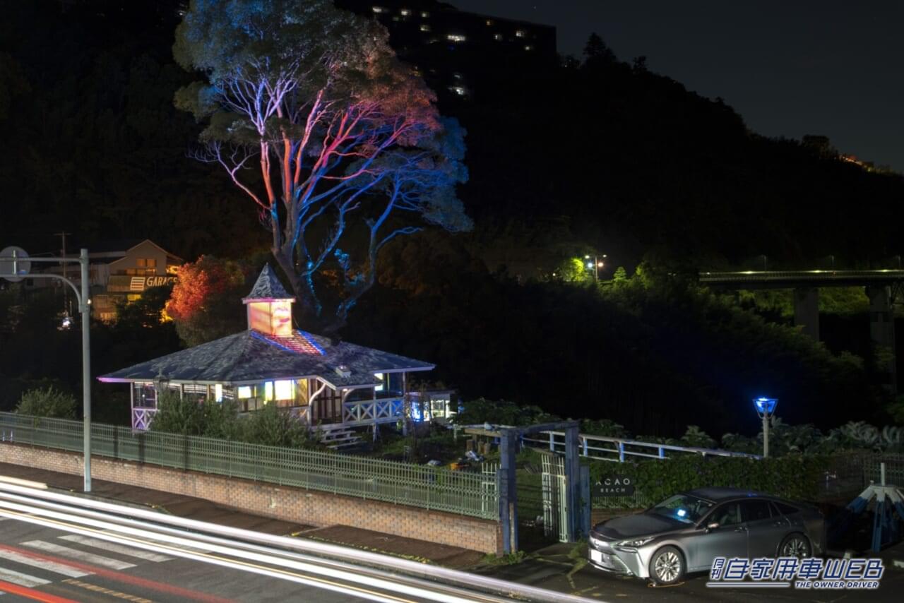 |クルマから電気を取り出せる給電車なら「こんなことができる!」『トヨタ給電アート』がATAMI ART GRANT 2022にて展示公開中だ