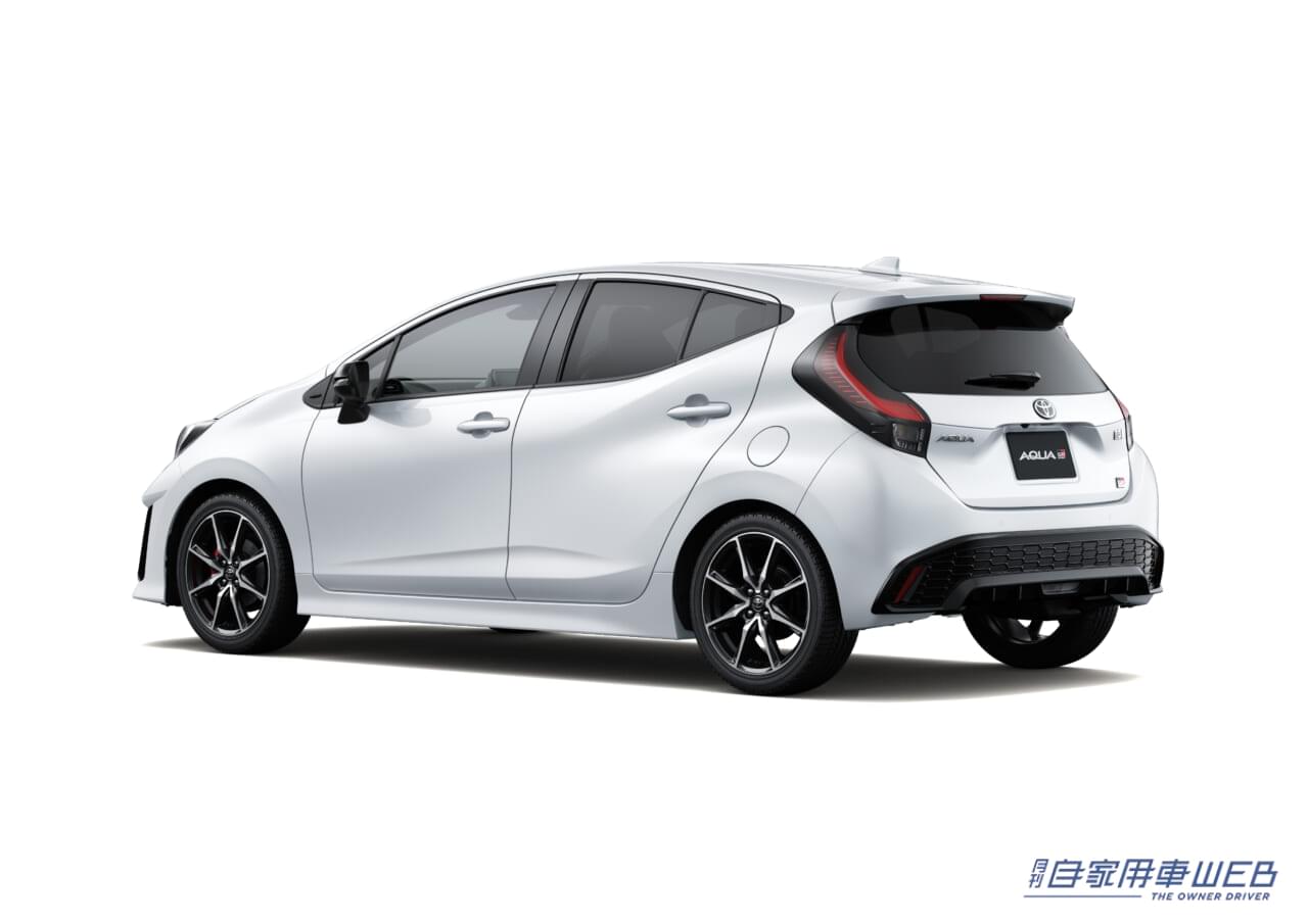 |乗り心地も走りも最高!「GR SPORT」に2代目 アクアが追加!