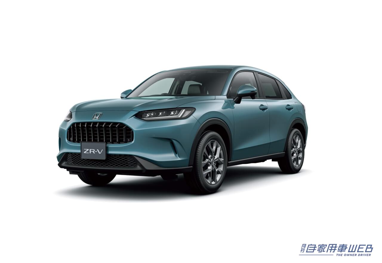 |HONDAの新型SUV「ZR-V」、発売は2023年4月に決定! 価格は290万円台から!