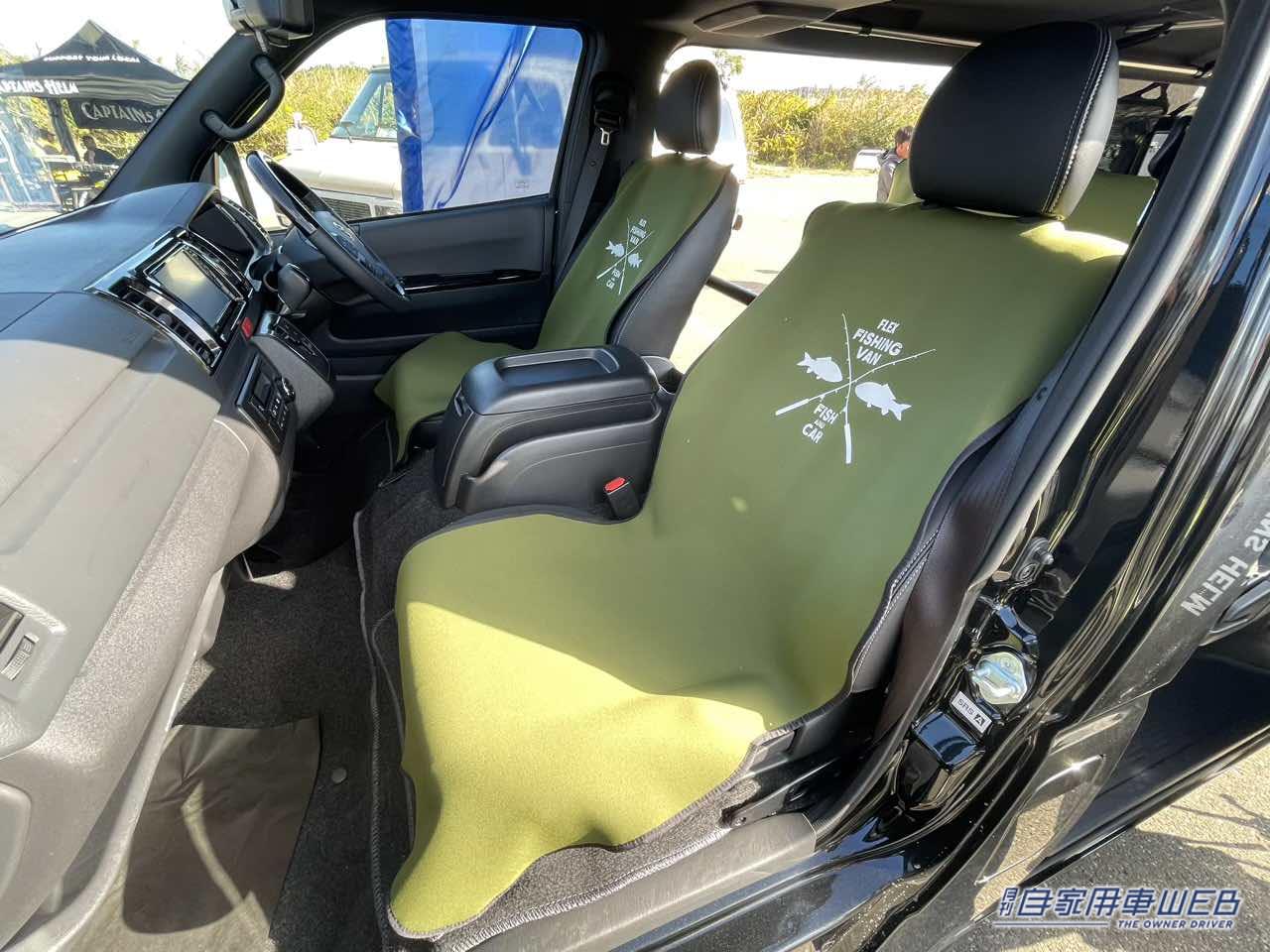 |街乗りでも超イケてる! FLEXの釣り専用ハイエース「FLEX FISHING VAN」は釣り人目線で見ても超実戦仕様!