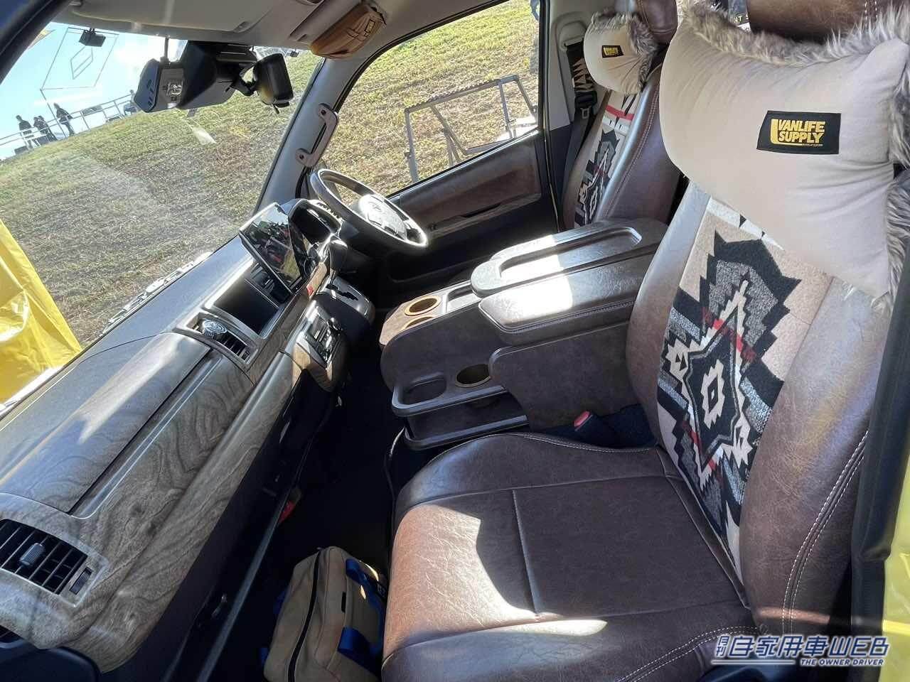 |アウトドア派は必見! flexdreamの釣り車は、オシャレと便利を両立させた、動くラグジュアリー空間だった!