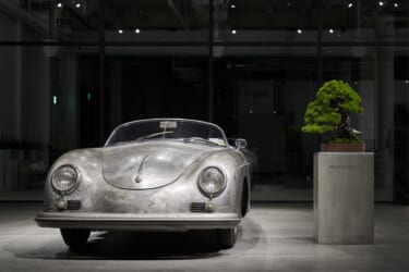 ポルシェ×盆栽!? 356スピードスターをベースにした作品「Bonsai 356」が日本初公開!