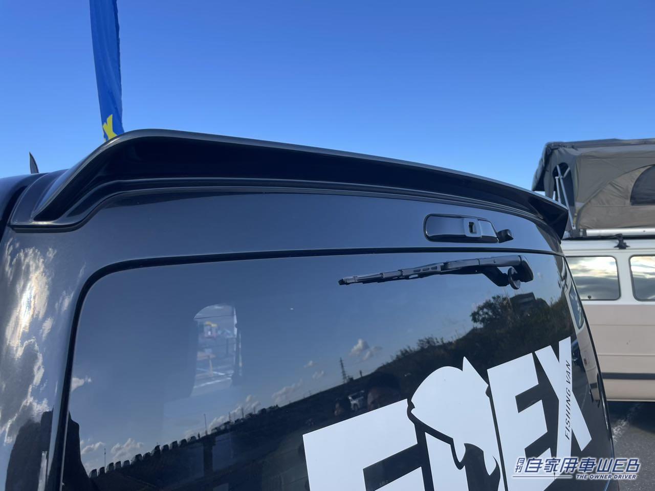 |街乗りでも超イケてる! FLEXの釣り専用ハイエース「FLEX FISHING VAN」は釣り人目線で見ても超実戦仕様!