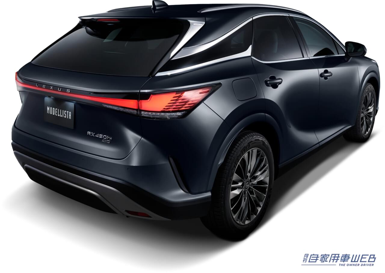 |豪華エアロパーツが映える! レクサス新型RX用のカスタマイズパーツがモデリスタから登場!