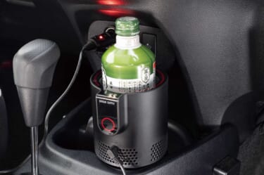 純正ホルダーにジャストフィット! 寒い時期に嬉しい、温かさを長時間キープする保温保冷ドリンクホルダー