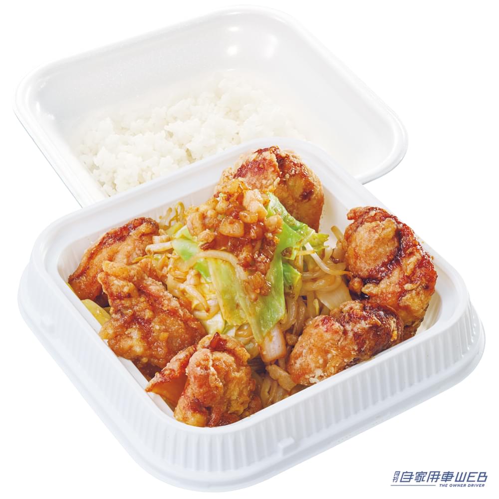 |デカ盛りファン必食!  からあげ&濃厚背脂という背徳感がたまらない『にんにくからあげ』が、からあげ定食専門店「からやま」に新登場!