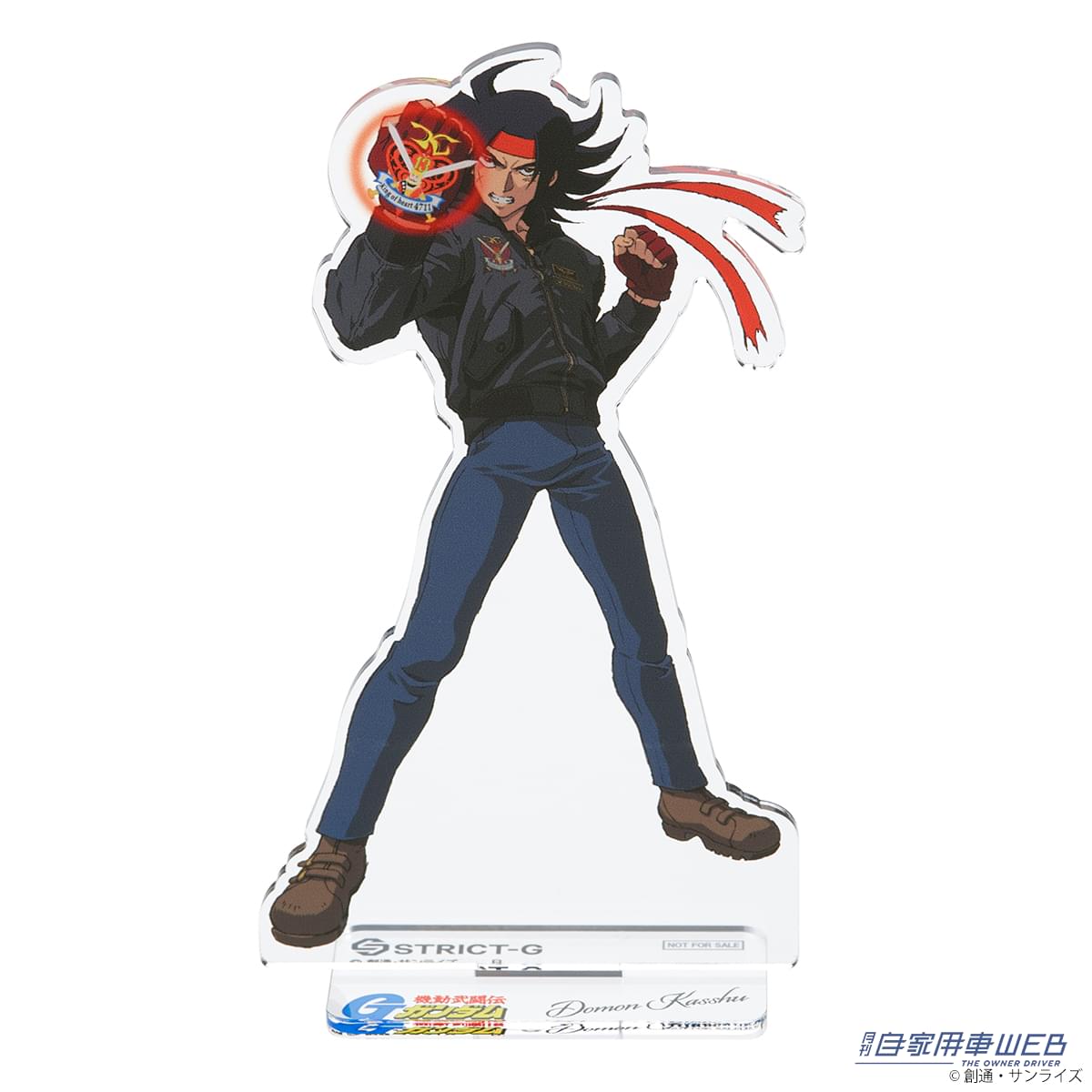 |『機動武闘伝Gガンダム』ネオジャパン代表のガンダムファイター「ドモン・カッシュ」モデルのフード付きMA-1が発売!