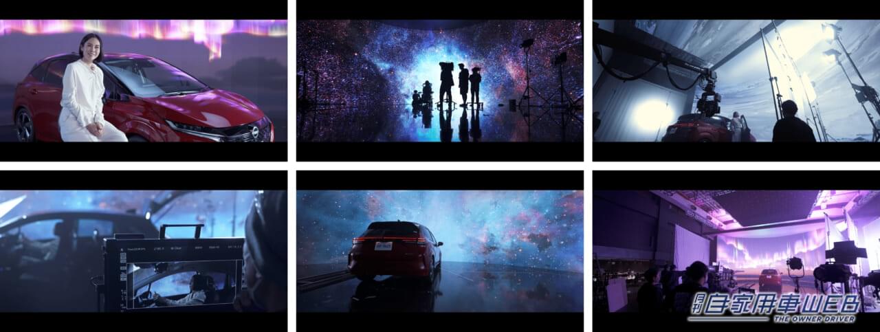 |南極から宇宙までノートオーラでロードトリップ! 日産自動車の初の短編映画が公開! 主演は中谷美紀さん