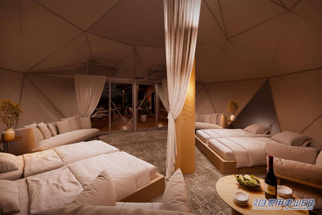 |最高のアウトドアを体験できる『プライベートヴィラグランピング富士山中湖 』が待望のオープン!