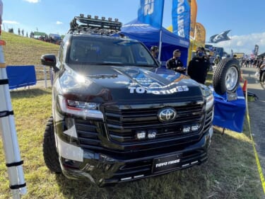 水辺の悪路も安心! TOYO TIRE オープンカントリーはアウトドアユースの味方!