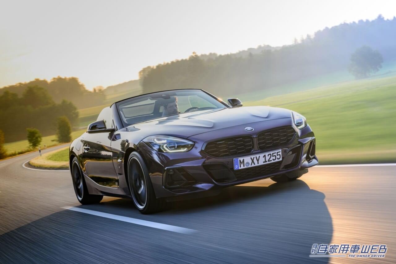 |新たなフロントデザインへ進化!新型BMW Z4が発売、Amazon Alexaを搭載