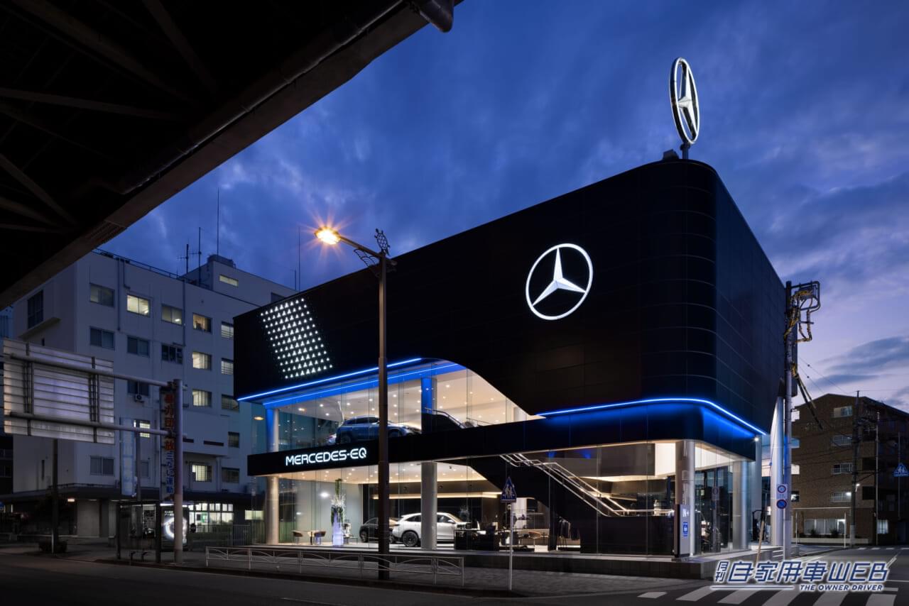 |世界初のメルセデスEQ専売拠点「メルセデスEQ横浜」がオープン!