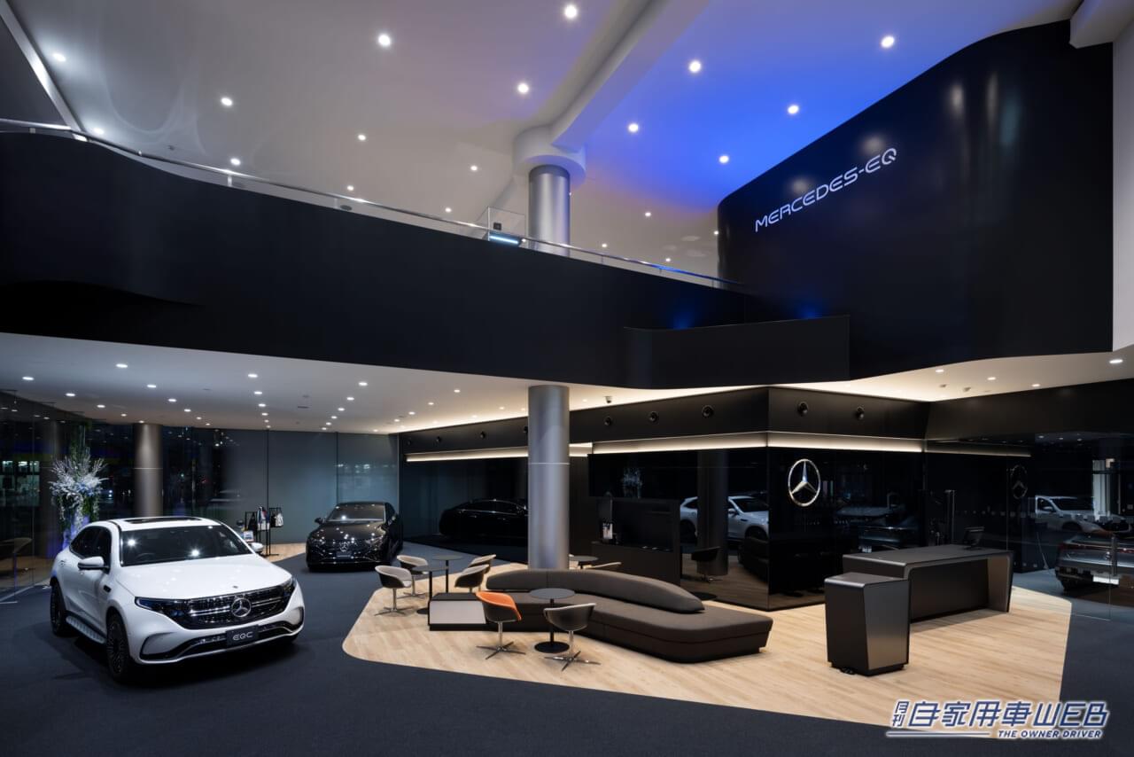 |世界初のメルセデスEQ専売拠点「メルセデスEQ横浜」がオープン!