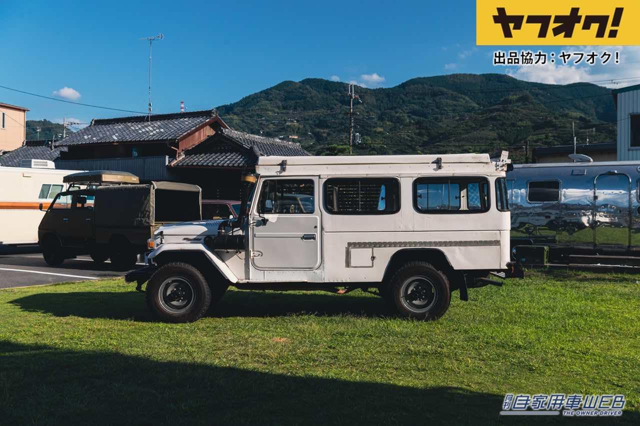 |日本未発売のランドクルーザー40系がヤフオクに!LOT No.5「1984 Toyota Land Cruiser Troop Carrier 47」