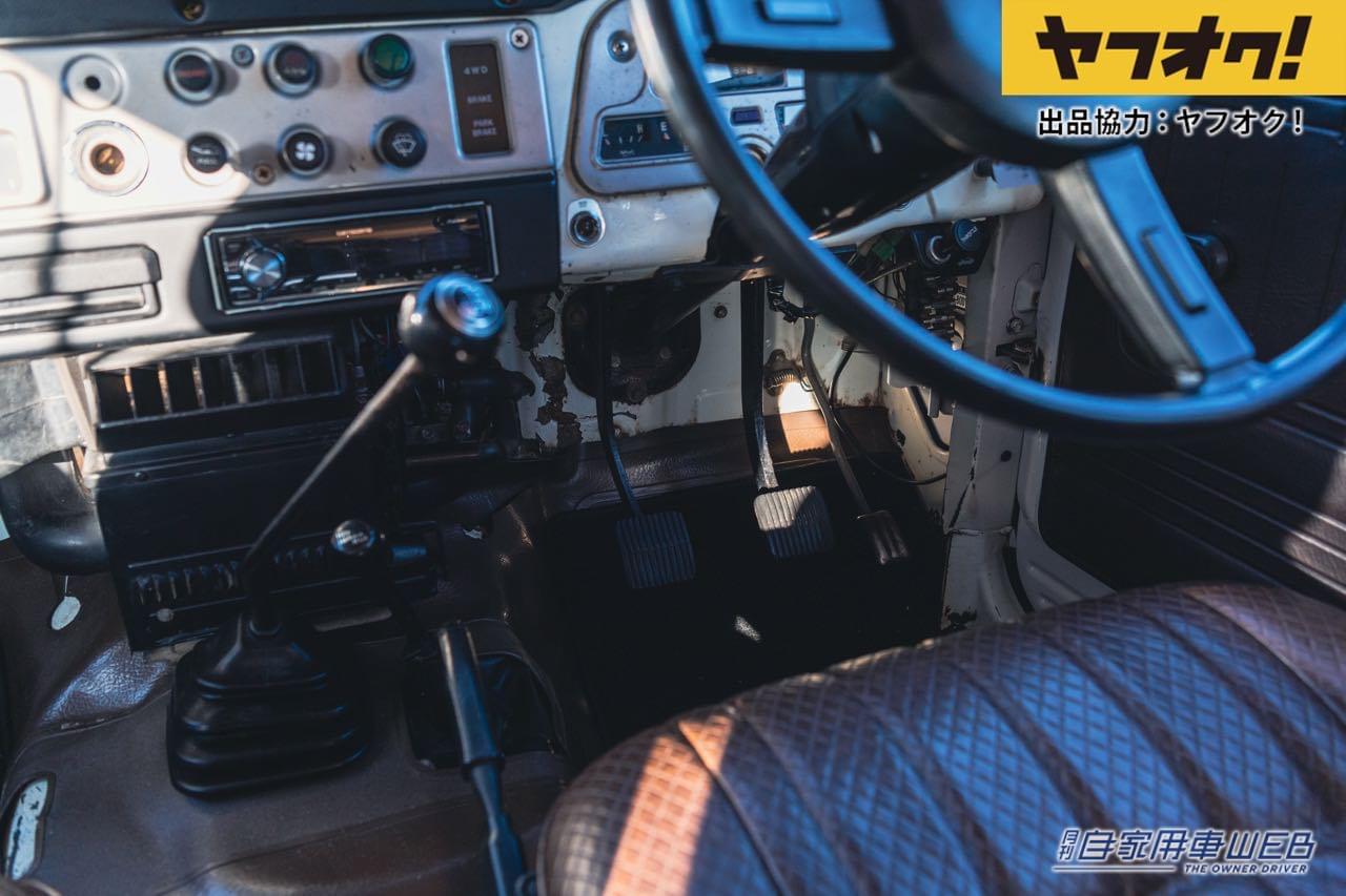 |日本未発売のランドクルーザー40系がヤフオクに!LOT No.5「1984 Toyota Land Cruiser Troop Carrier 47」