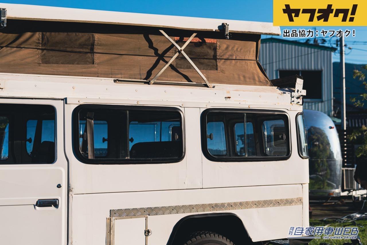 |日本未発売のランドクルーザー40系がヤフオクに!LOT No.5「1984 Toyota Land Cruiser Troop Carrier 47」