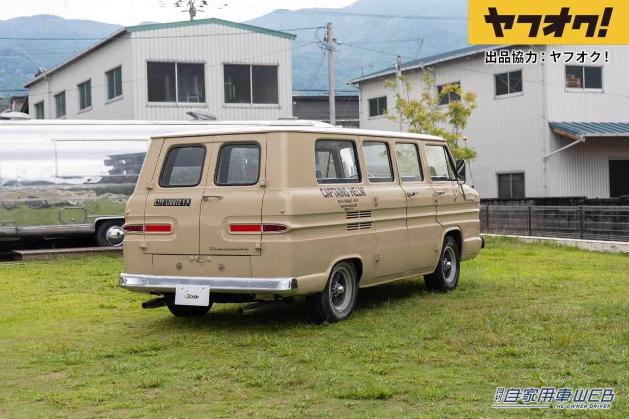|60年代の無骨なバンがオークションに登場!LOT No.7「1963 Chevrolet Corvair Greenbrier」