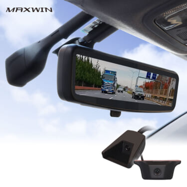 前後同時録画ドライブレコーダー機能付きのデジタルルームミラーMDR-PRO1が発売