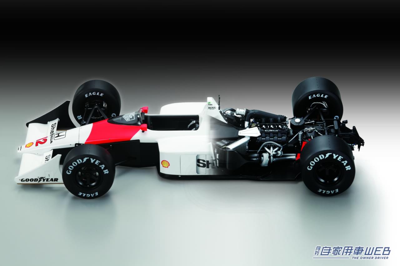 |伝説のF1マシンを1/8スケールで内部まで再現!『マクラーレン ホンダ MP4/4』ウェブ限定発売