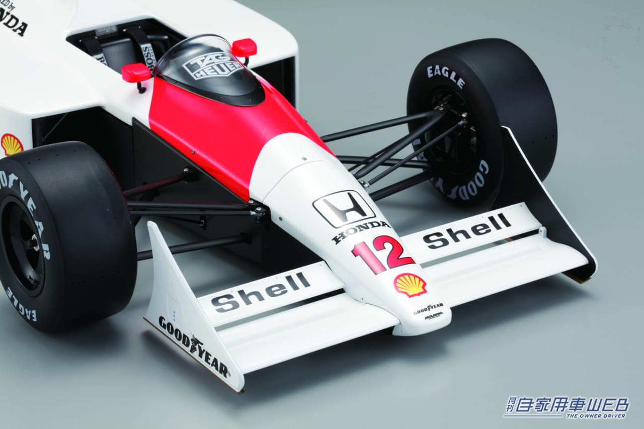 |伝説のF1マシンを1/8スケールで内部まで再現!『マクラーレン ホンダ MP4/4』ウェブ限定発売