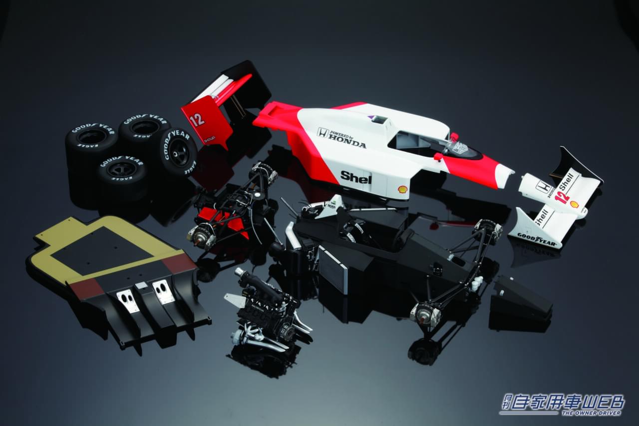 |伝説のF1マシンを1/8スケールで内部まで再現!『マクラーレン ホンダ MP4/4』ウェブ限定発売