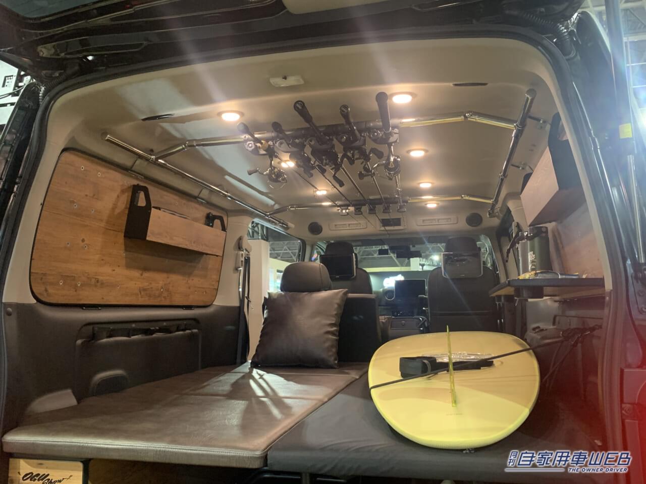 |サーフィン&釣り好きの”キムタク”がプロデュース!遊び心が詰まったキャラバン、これは欲しい!【東京オートサロン2023 あそびーくるブース】