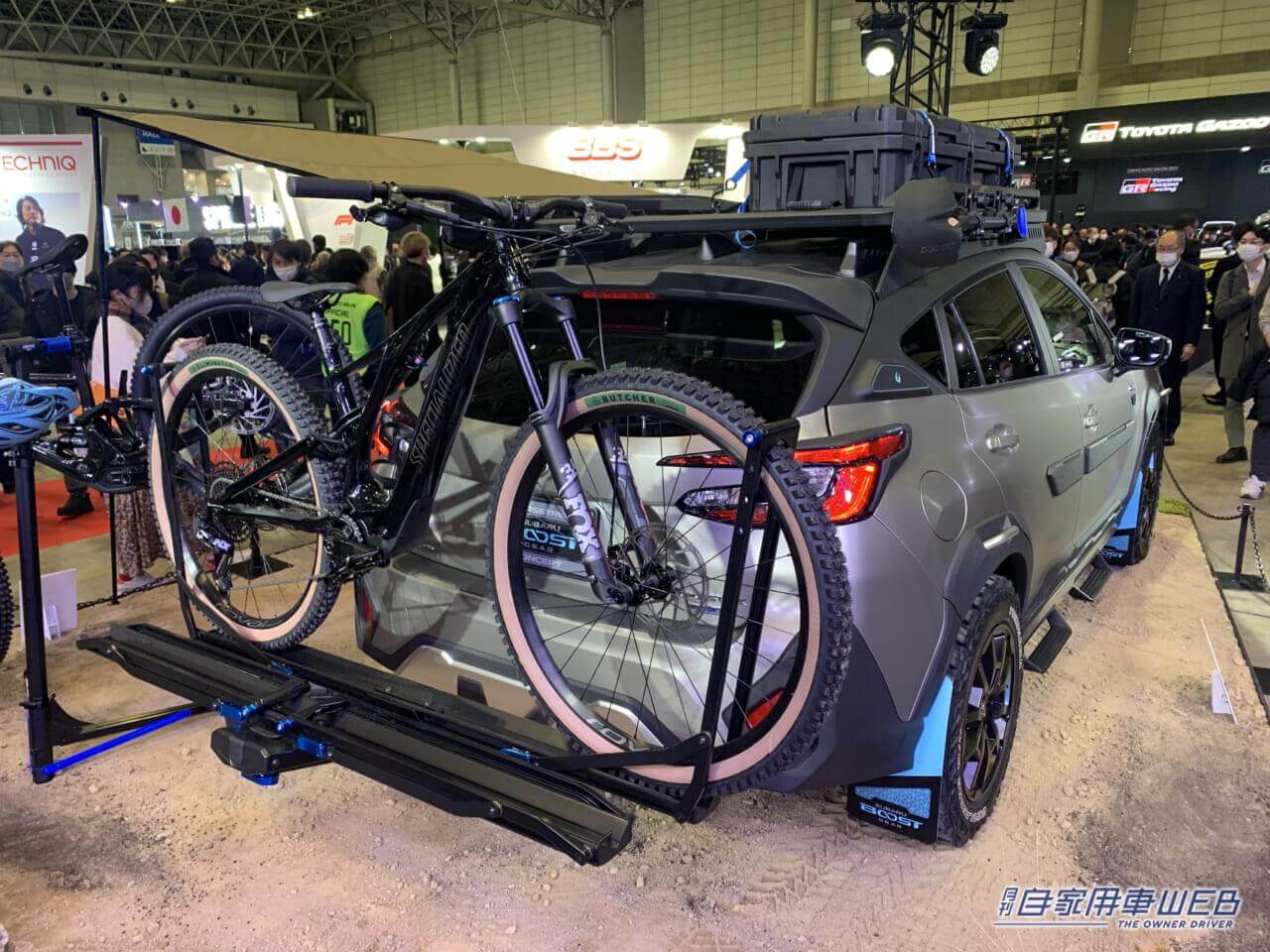 |開発中のSTIパーツを装着した特別仕様!新型「インプレッサ」(日本仕様車)プロトタイプが初公開【東京オートサロン2023 写真で見るスバルブース】