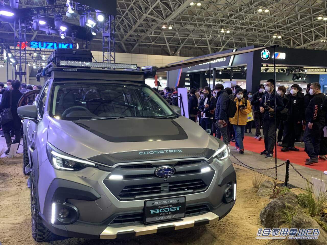 |開発中のSTIパーツを装着した特別仕様!新型「インプレッサ」(日本仕様車)プロトタイプが初公開【東京オートサロン2023 写真で見るスバルブース】