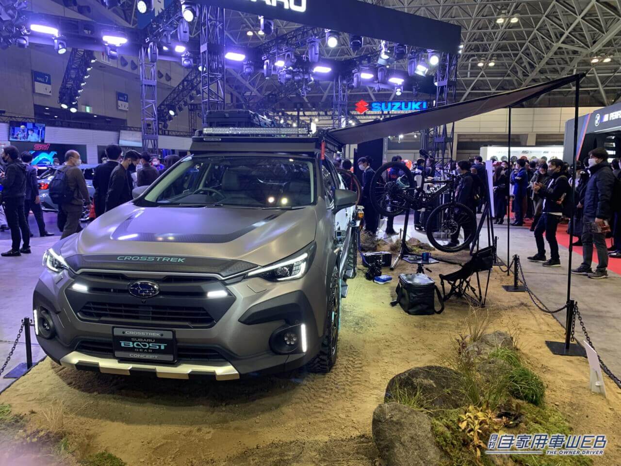 |開発中のSTIパーツを装着した特別仕様!新型「インプレッサ」(日本仕様車)プロトタイプが初公開【東京オートサロン2023 写真で見るスバルブース】