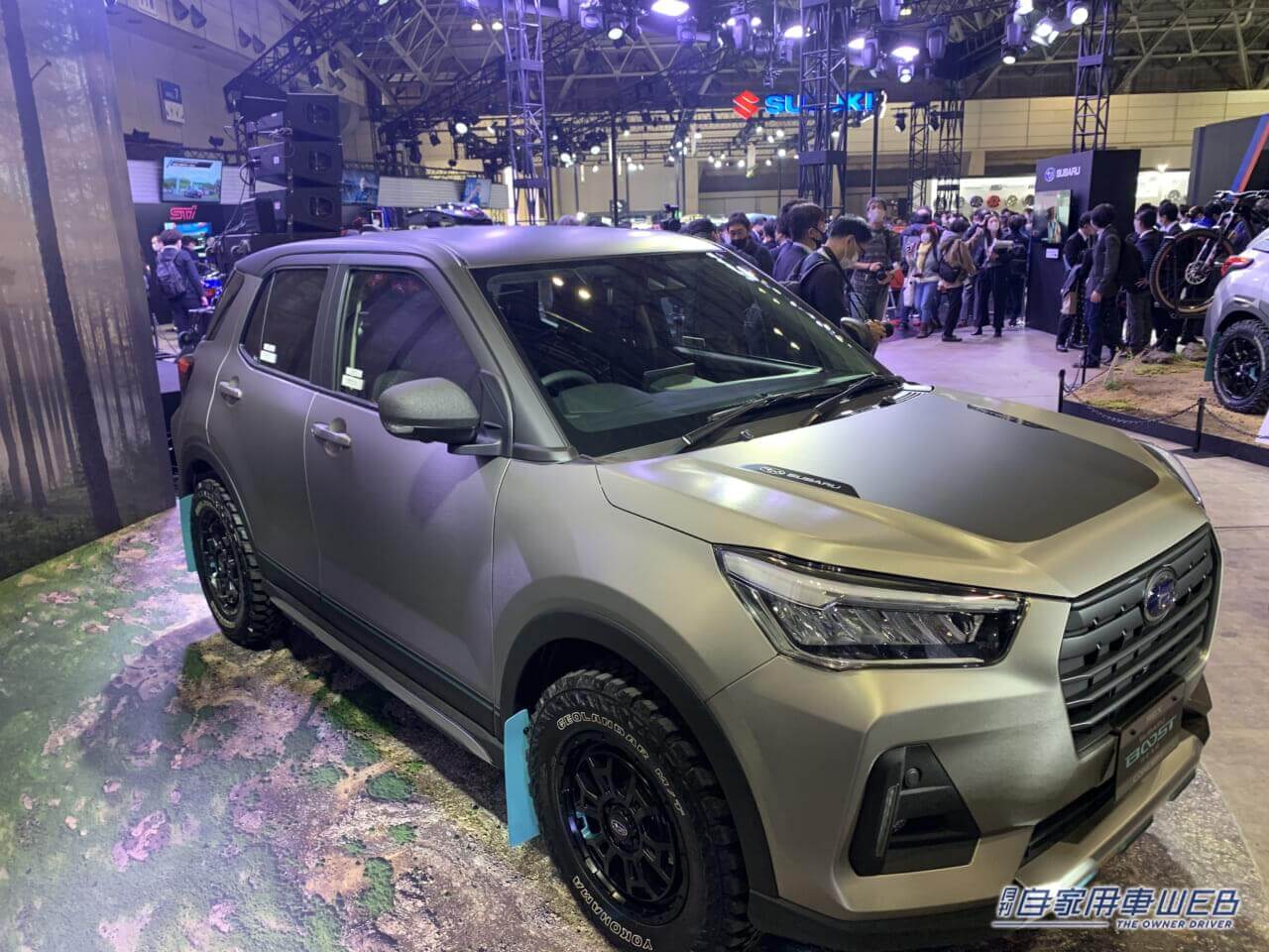 |開発中のSTIパーツを装着した特別仕様!新型「インプレッサ」(日本仕様車)プロトタイプが初公開【東京オートサロン2023 写真で見るスバルブース】