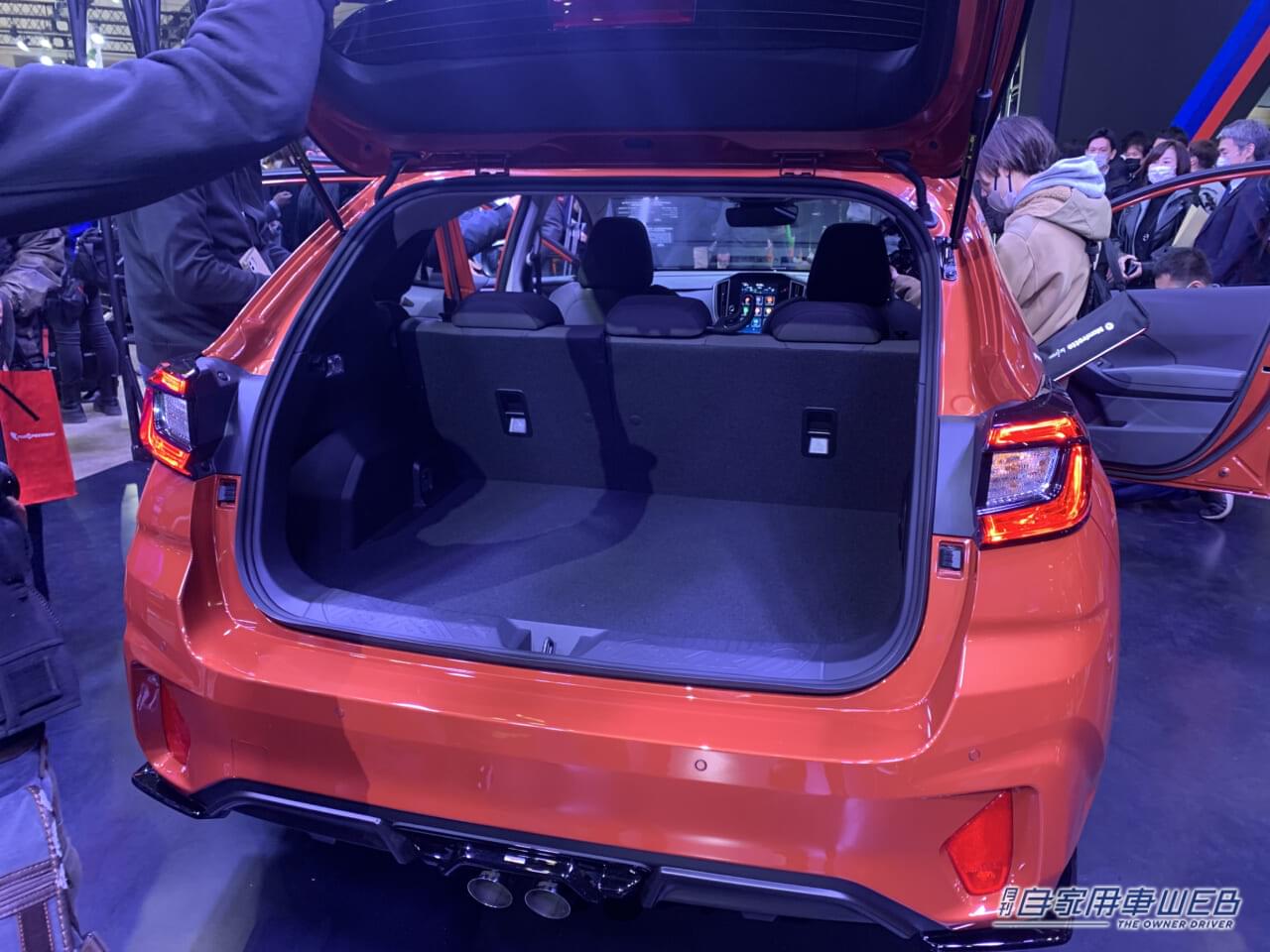 |開発中のSTIパーツを装着した特別仕様!新型「インプレッサ」(日本仕様車)プロトタイプが初公開【東京オートサロン2023 写真で見るスバルブース】