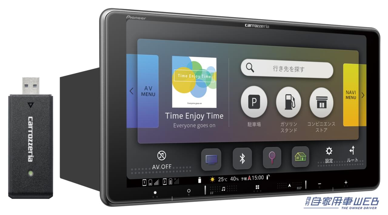 |【最速実機レビュー!!】楽ナビが待望のフルモデルチェンジ、548車種以上に装着可能な9型フローティングモデルも新登場!使い放題の通信機能も気になる