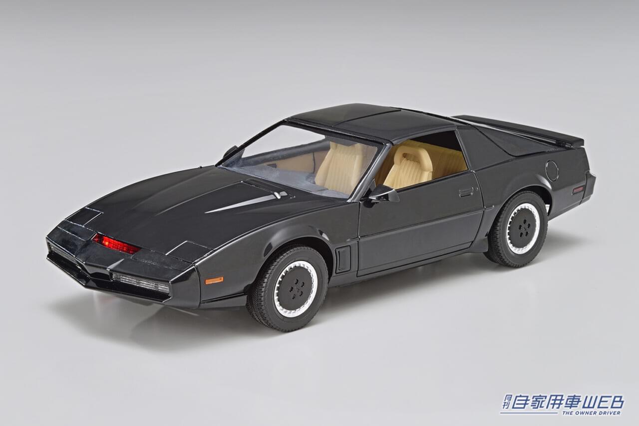 |キットがしゃべる!「1/24 ナイトライダー ナイト 2000 K.I.T.T. シーズンI スキャナー音声ユニット付き」が1月13日より予約開始!