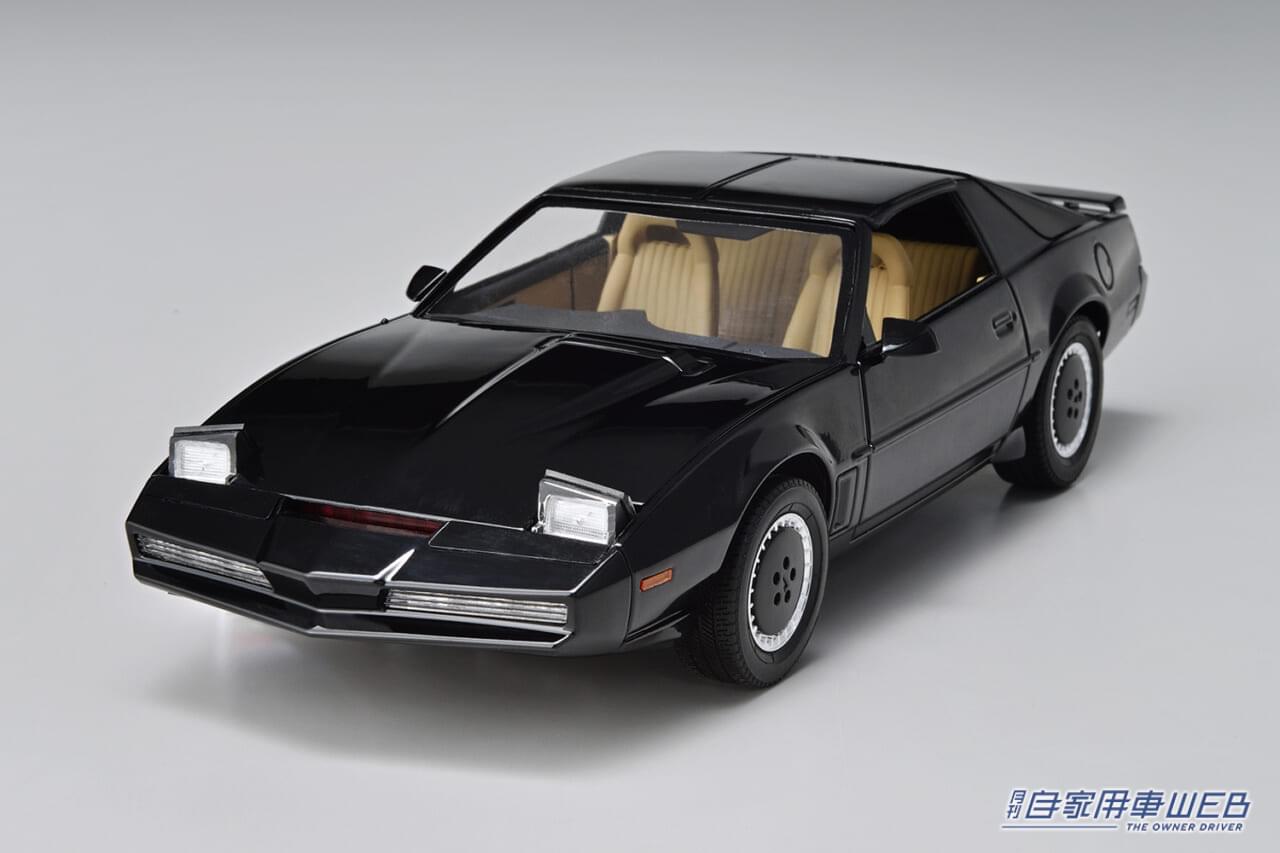 |キットがしゃべる!「1/24 ナイトライダー ナイト 2000 K.I.T.T. シーズンI スキャナー音声ユニット付き」が1月13日より予約開始!