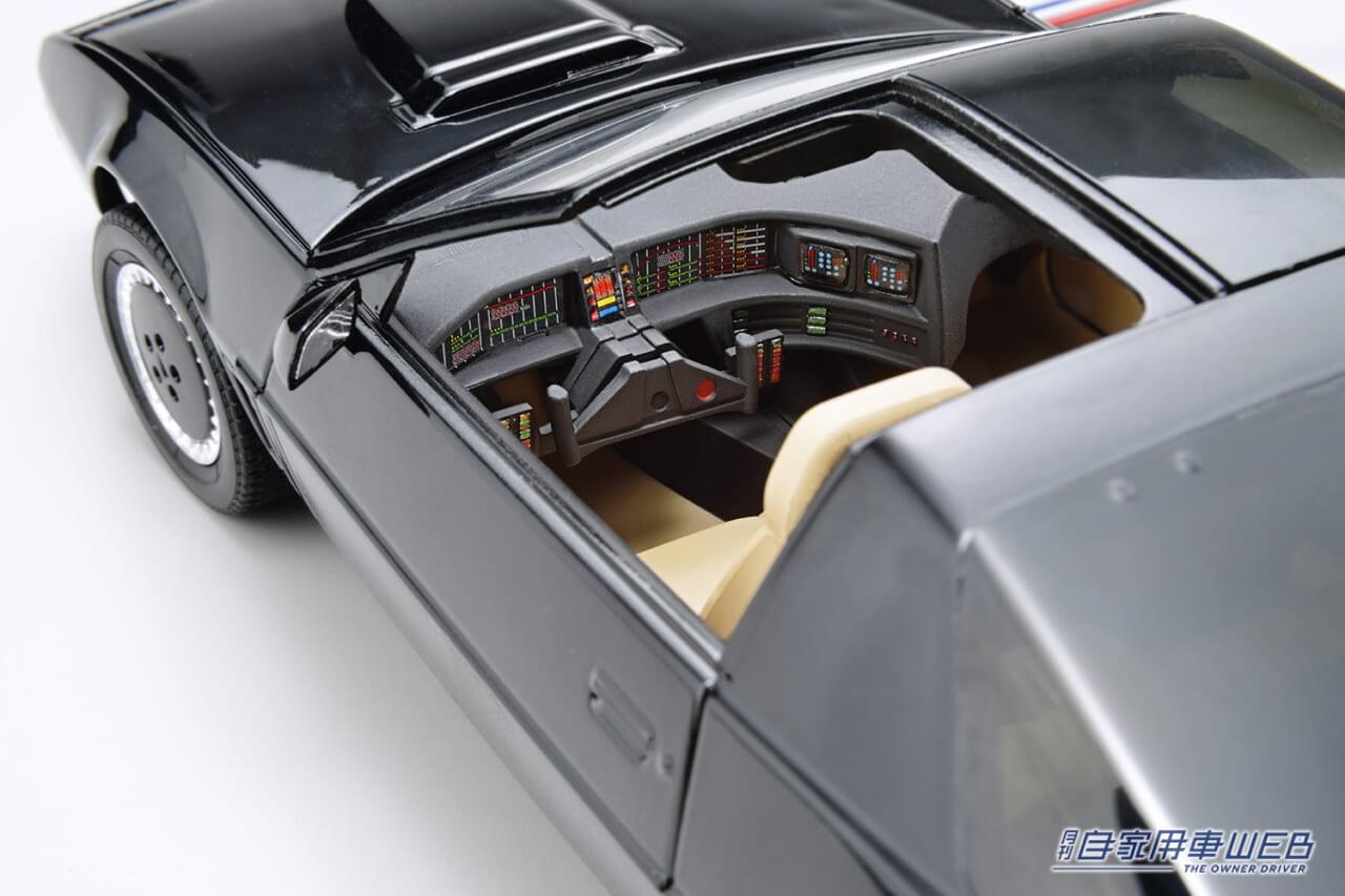 |キットがしゃべる!「1/24 ナイトライダー ナイト 2000 K.I.T.T. シーズンI スキャナー音声ユニット付き」が1月13日より予約開始!