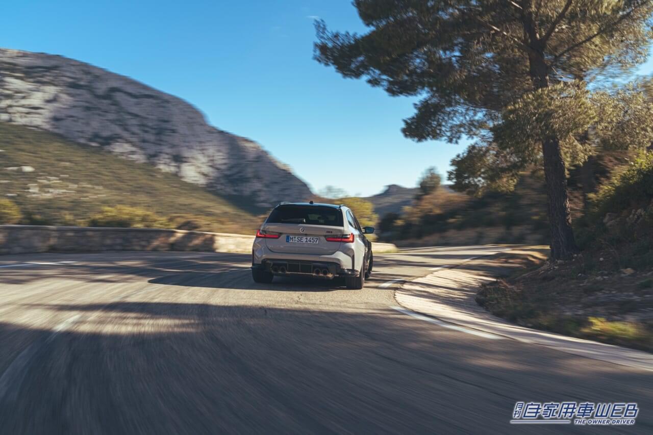 |M専用4輪駆動システム採用で最高の運動性能を発揮!音声で車両操作が可能な最新機能も【 BMW M3 Competition M xDrive Touring】