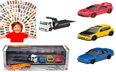 日産セントラ SE-Rがミニカーに!「ホットウィール プレミアム コレクターセット アソート」が発売!