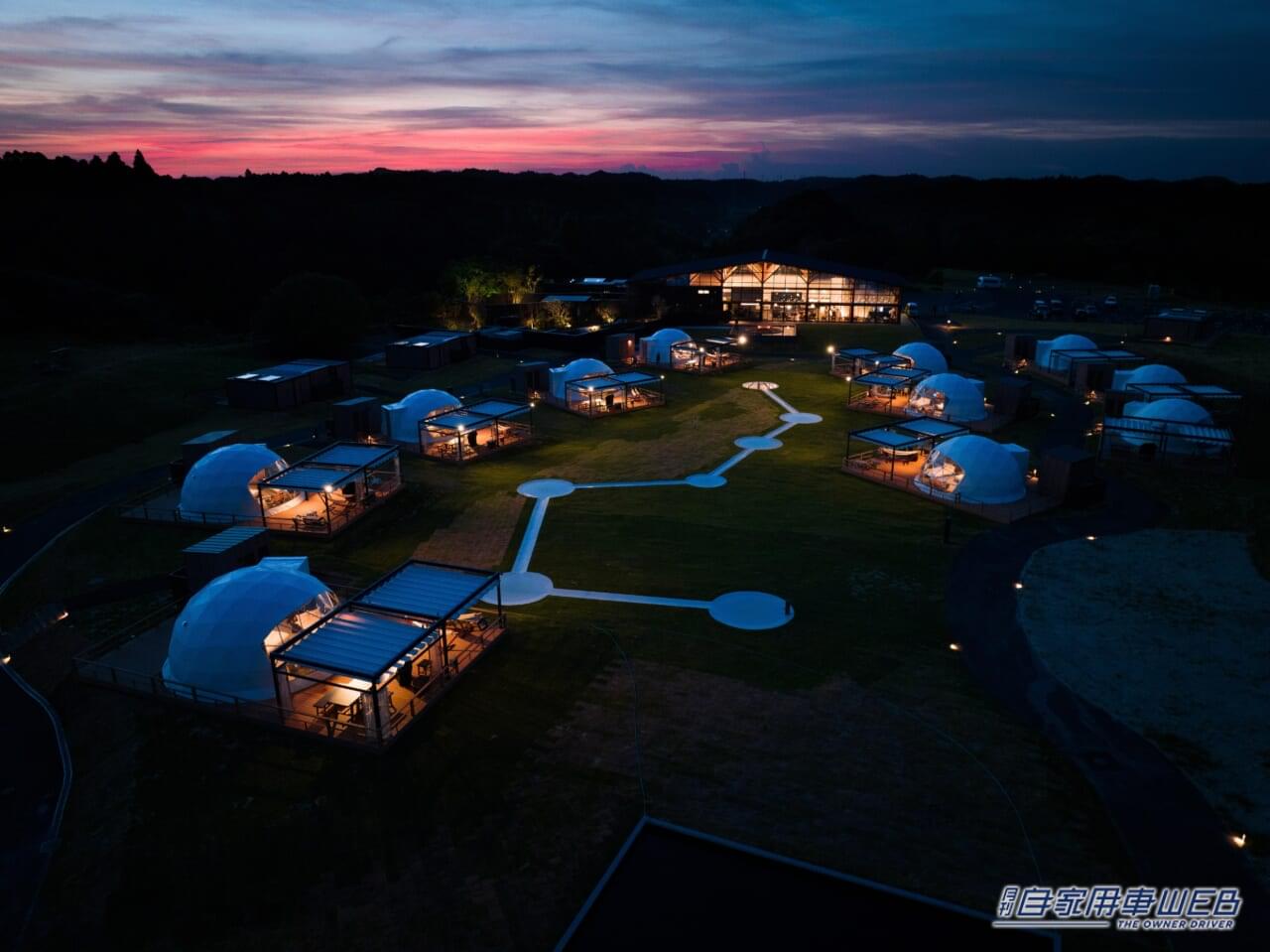 |千葉で星空グランピング!いすみグランピングリゾート&スパ『ソラス』は露天風呂やサウナも充実!