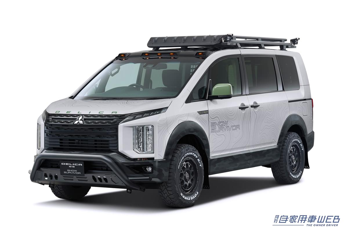 |「デリカミニ」もあるぞ!東京オートサロン2023の三菱自動車ブースに展示される車両が発表!