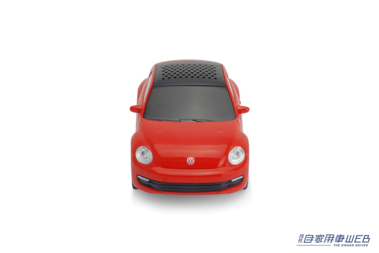 |フォルクスワーゲン・ザ・ビートル型のBluetoothスピーカー!カラーは選べる3色!