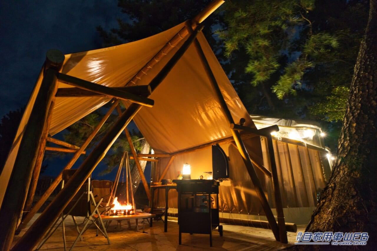 |1泊300円も可能!冬季限定のグランピングプランの予約受付開始