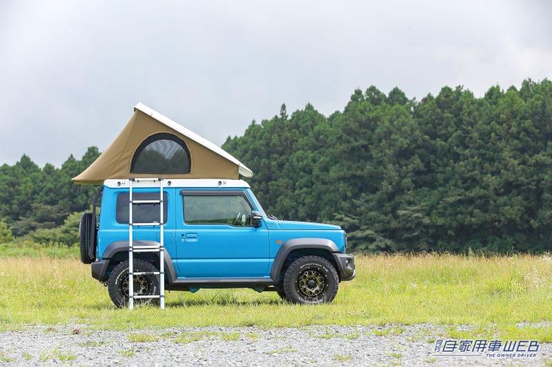 |簡単設営&収納秒速! ジムニー専用ルーフテントが発売に!