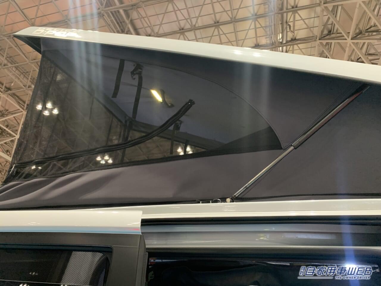 |人気のオールラウンドミニバン【三菱 デリカD:5】のキャンピングカーが登場!女性でも操作が簡単なポップアップルーフが魅力